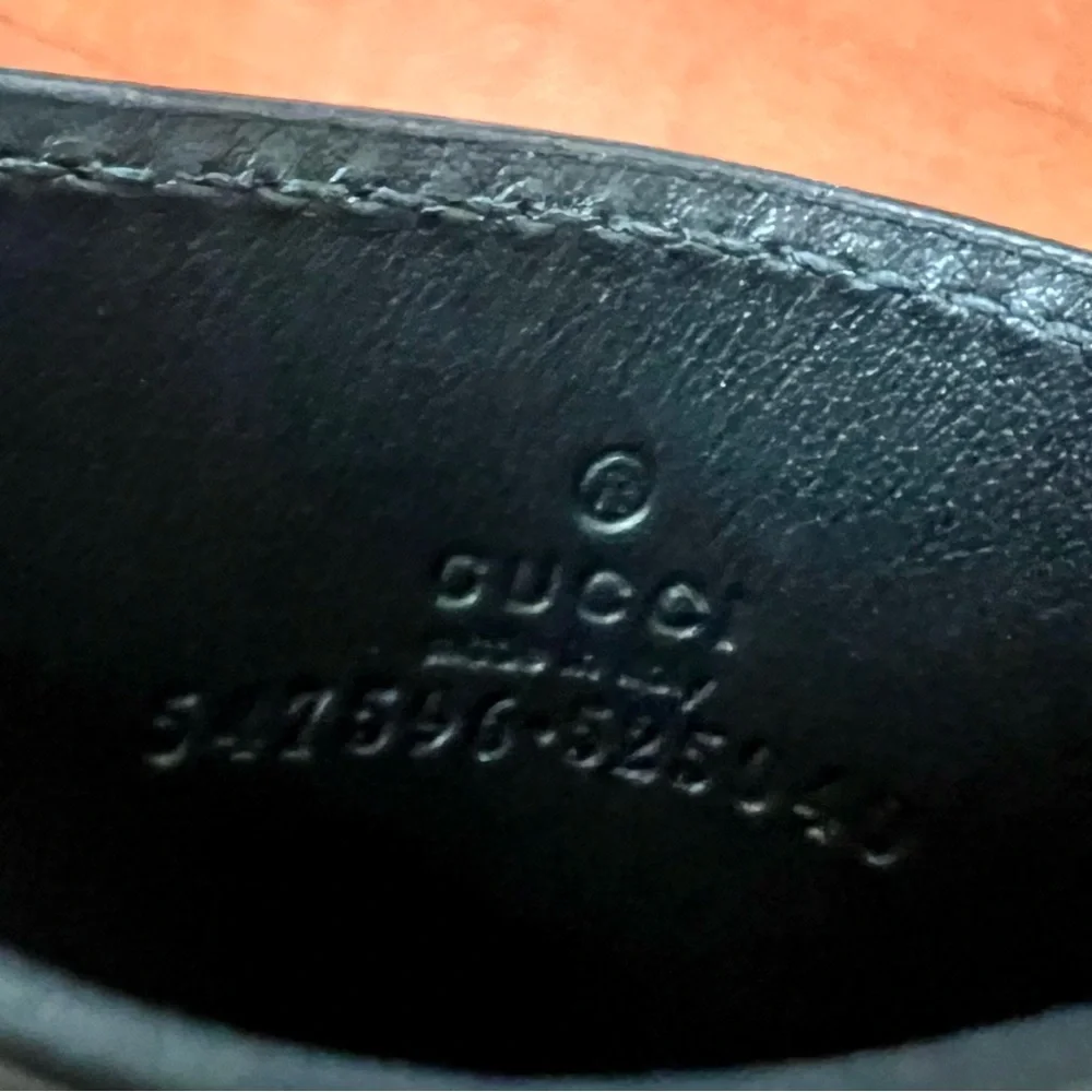 Gucci Black Leather Card Holder - Picture 3 of 4